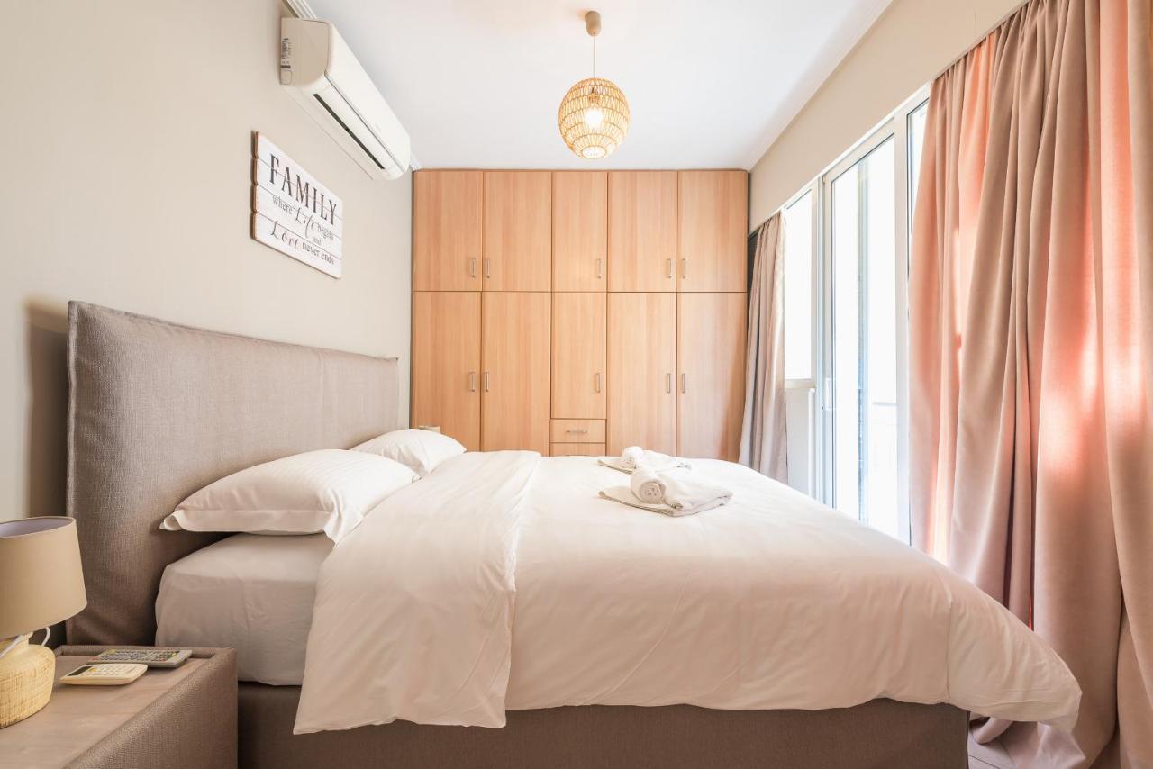Luxury And Spacious Apt For 6 Guests Athene Buitenkant foto