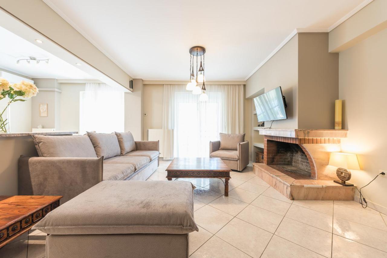 Luxury And Spacious Apt For 6 Guests Athene Buitenkant foto