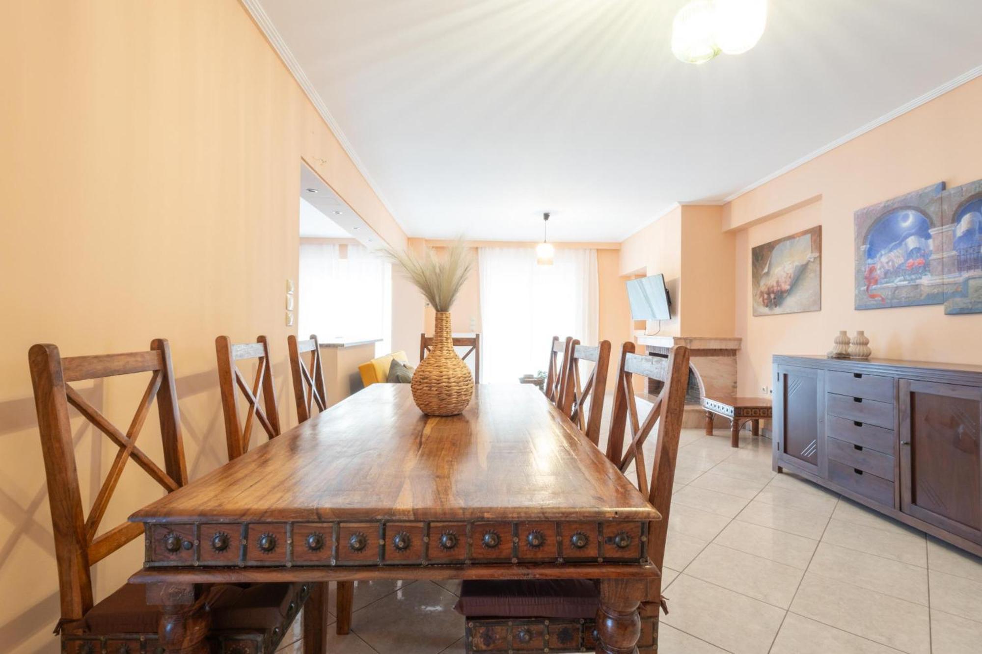 Luxury And Spacious Apt For 6 Guests Athene Buitenkant foto