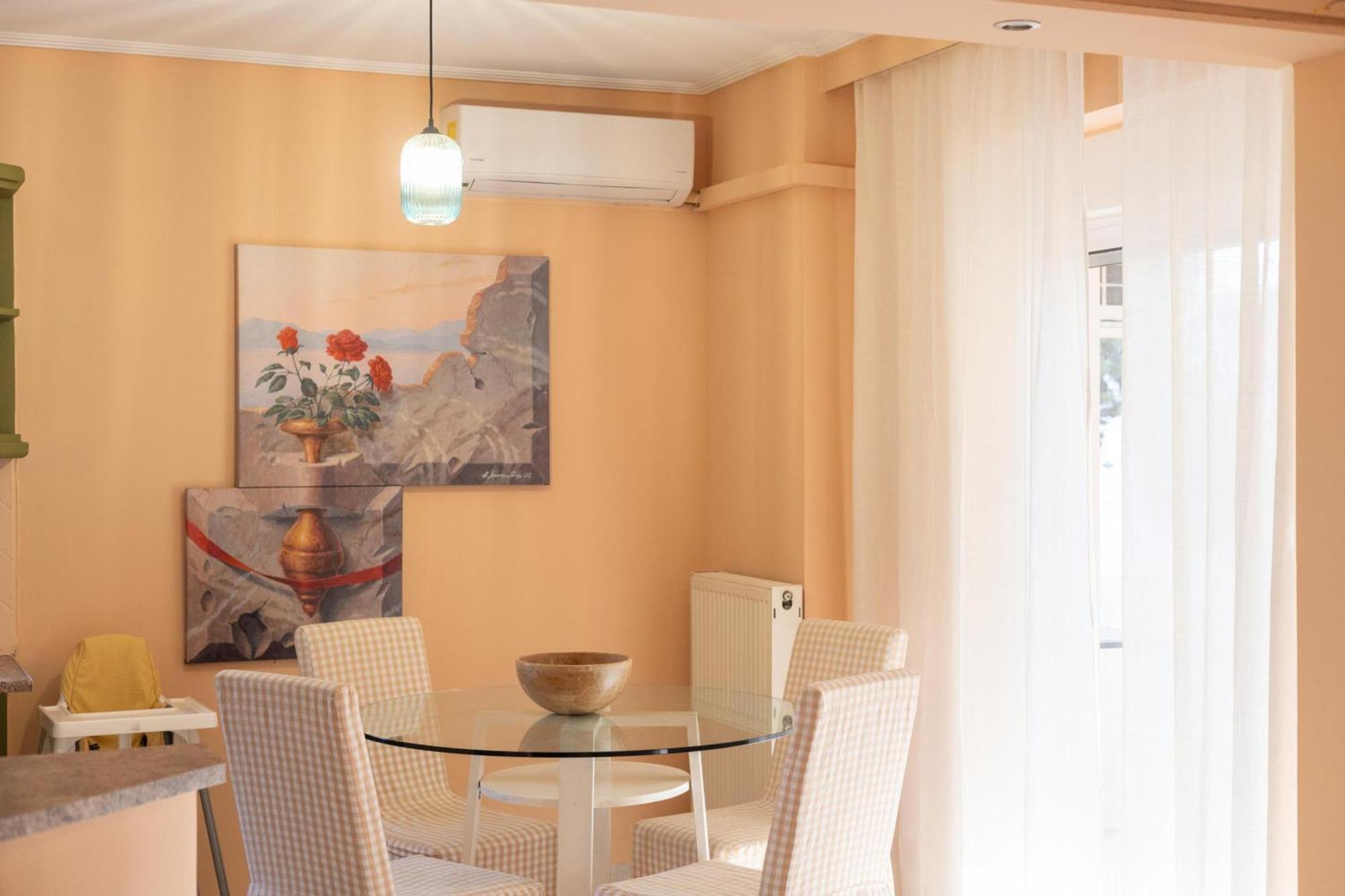 Luxury And Spacious Apt For 6 Guests Athene Buitenkant foto