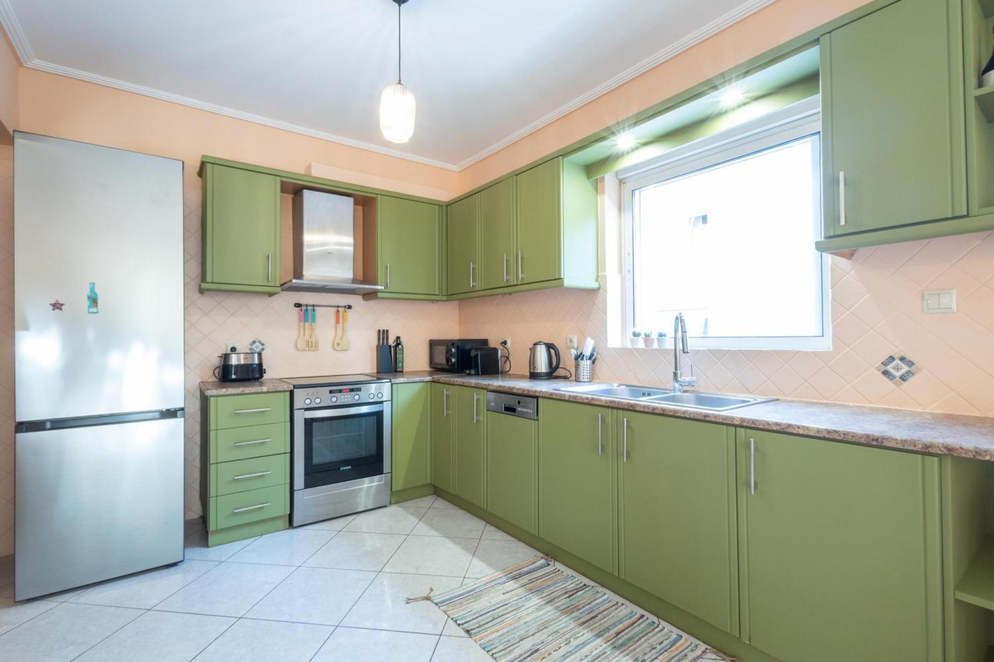Luxury And Spacious Apt For 6 Guests Athene Buitenkant foto