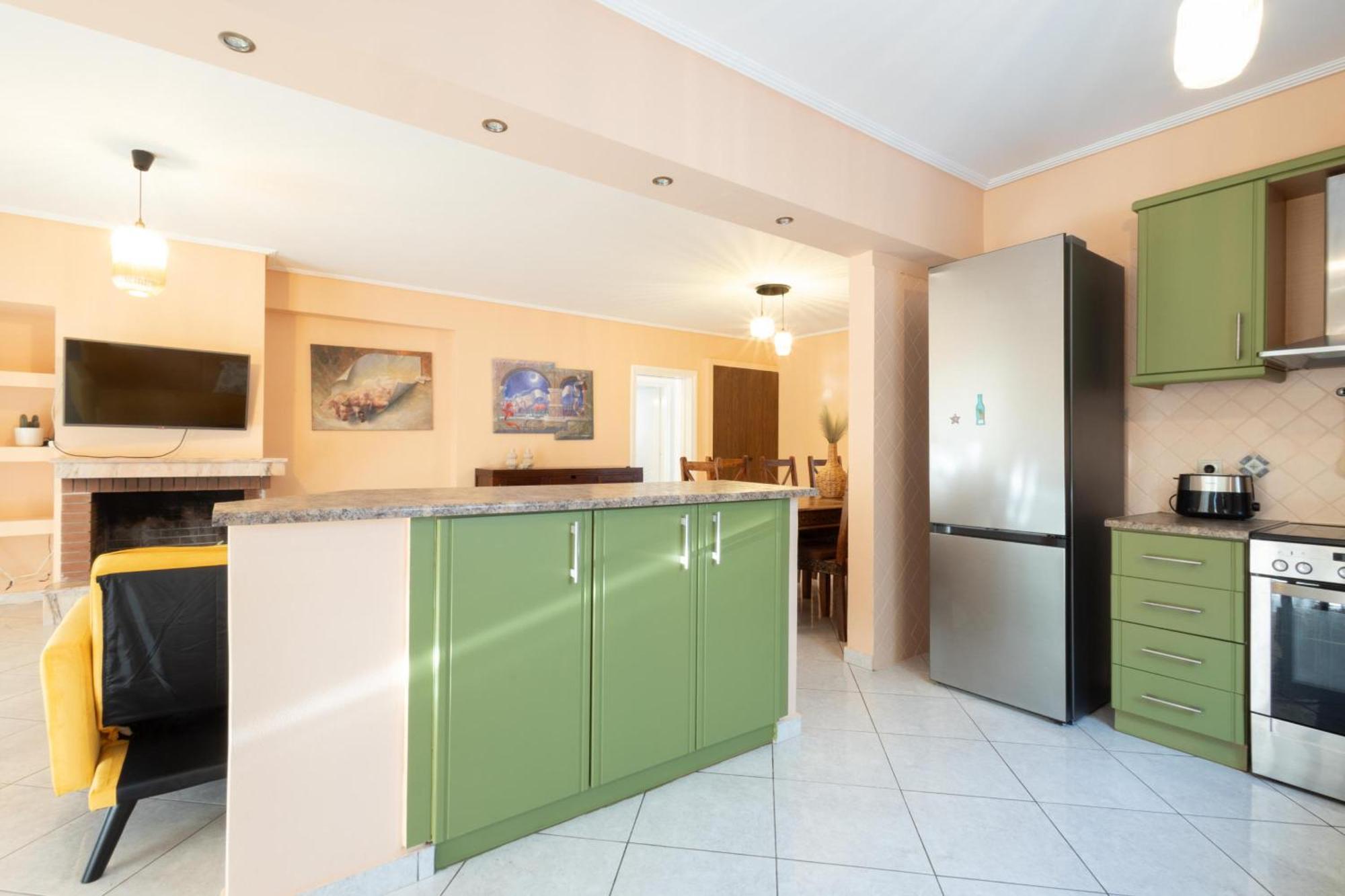 Luxury And Spacious Apt For 6 Guests Athene Buitenkant foto