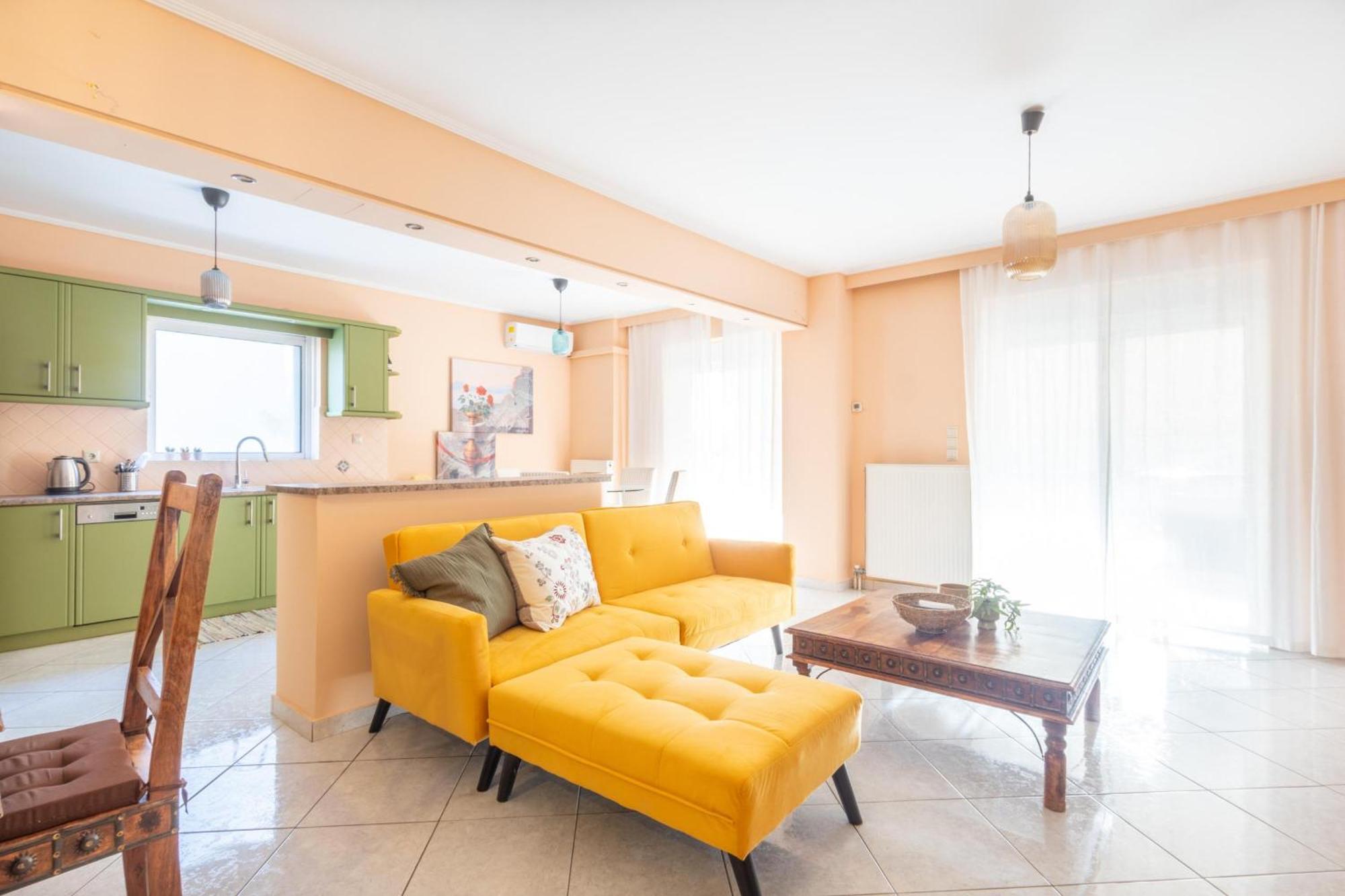 Luxury And Spacious Apt For 6 Guests Athene Buitenkant foto