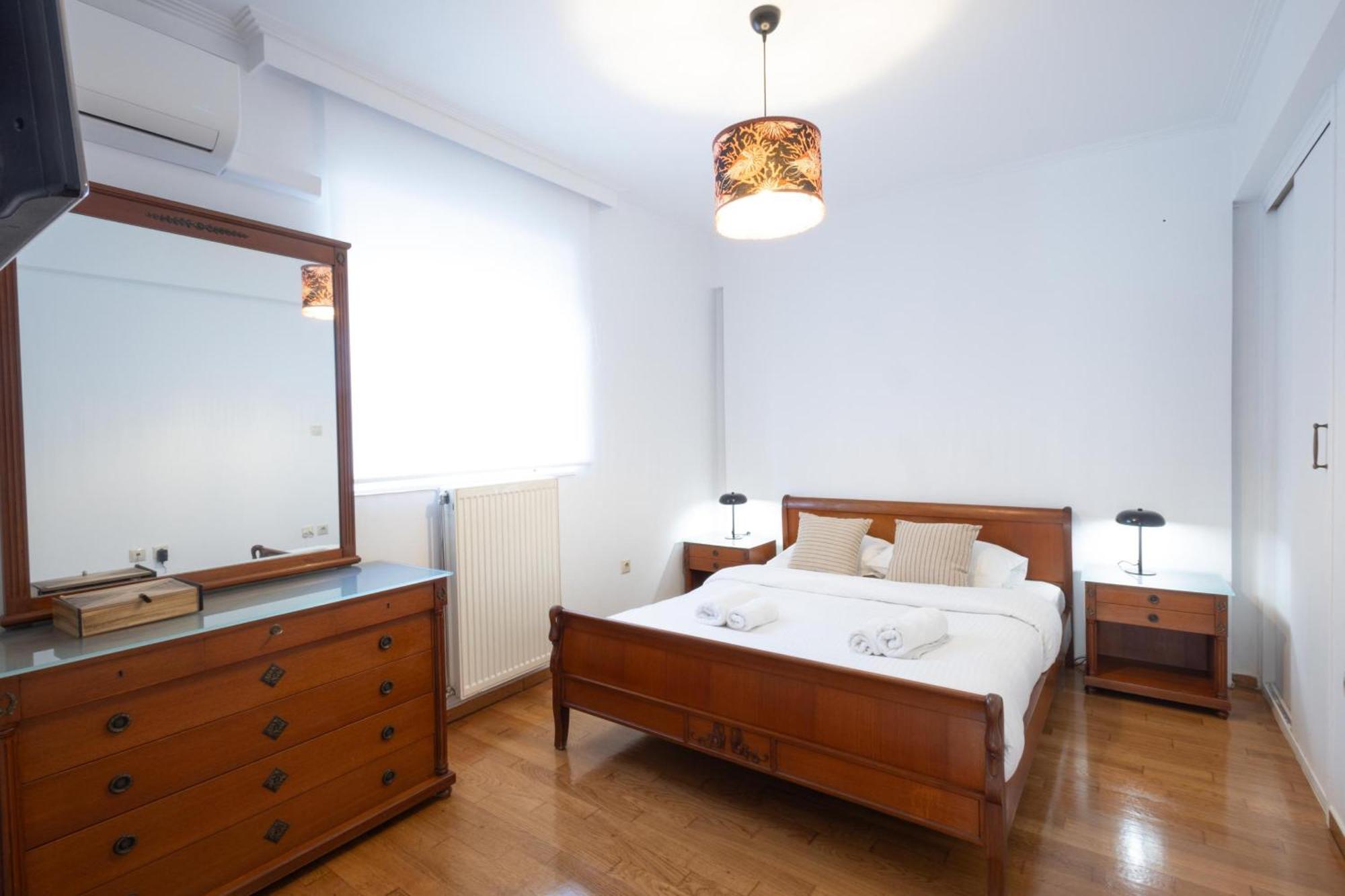 Luxury And Spacious Apt For 6 Guests Athene Buitenkant foto